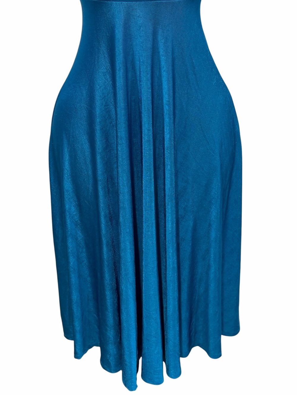 Maeve by Anthropologie Strapless Teal Midi Tube Dress - Picture 13 of 14